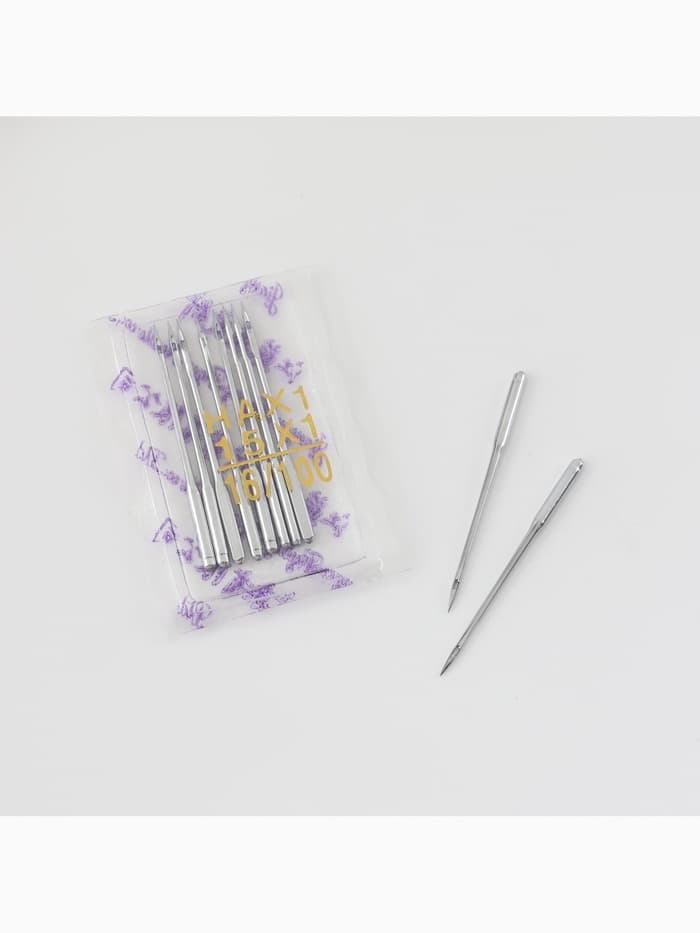 Иглы для бытовых швейных машин, №100/16, 10 шт.