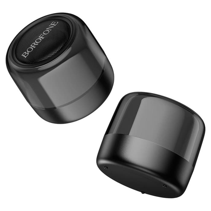 Портативная колонка Borofone BP12, 2 в 1, 10 Вт, кабель 1.36 м, BT 5.2, AUX, чёрная