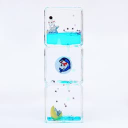 Гелевые часы «Дельфинчик», 15×5×2.5 см, антистресс