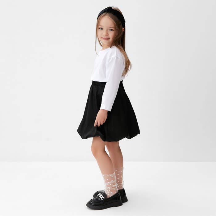 Юбка-баллон для девочки KAFTAN, размер 32 (110-116 см), чёрная