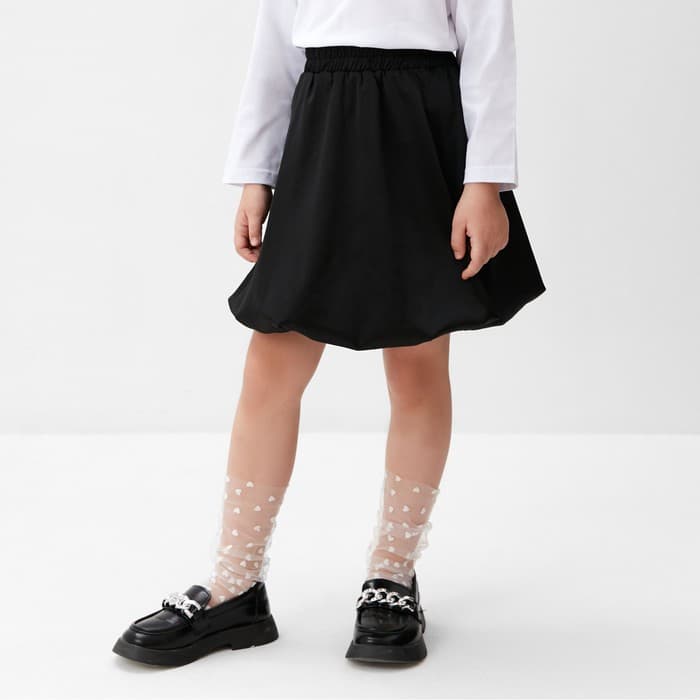 Юбка-баллон для девочки KAFTAN, размер 36 (134-140 см), чёрная