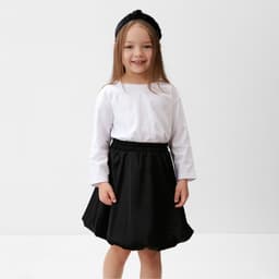 Юбка-баллон для девочки KAFTAN, размер 36 (134-140 см), чёрная