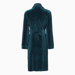 Халат домашний женский KAFTAN «Бархат», размер 48, зелёный