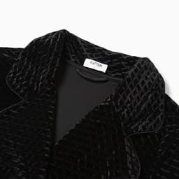 Жакет женский KAFTAN «Бархат», размер 42, чёрный