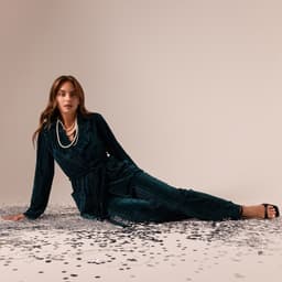 Жакет женский KAFTAN «Бархат», размер 40, зелёный