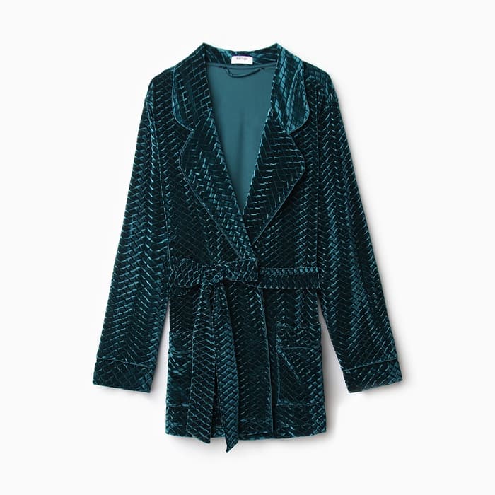 Жакет женский KAFTAN «Бархат», размер 40, зелёный