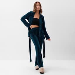 Жакет женский KAFTAN «Бархат», размер 40, зелёный