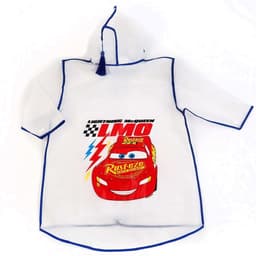 Дождевик детский, размер L, 110-120 см, Тачки