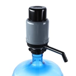 Помпа для воды Aqua work «Дельфин Эко», механическая, под бутыль от 11 до19 л, чёрно-серая