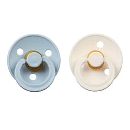 Соска-пустышка из латекса M&B, от 6 мес., ортодонтические, 2 шт.