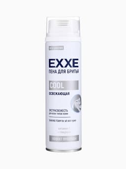 Пена для бритья EXXE COOL освежающая, 200 мл