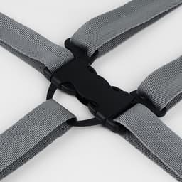 Фастекс 22, 25, 27 мм, пятерной, нагрузка до 35 кг, чёрный