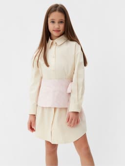 Юбка баска для девочки MINAKU: PartyDress, розовая, рост 122 см