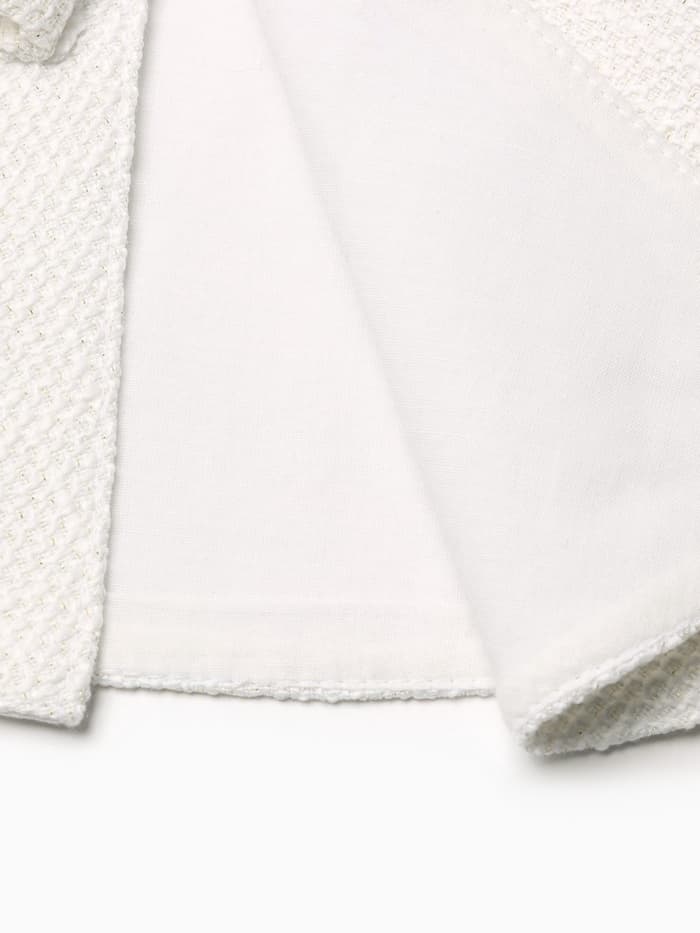 Юбка(баска) для девочки MINAKU: PartyDress, цвет белый, рост 158 см