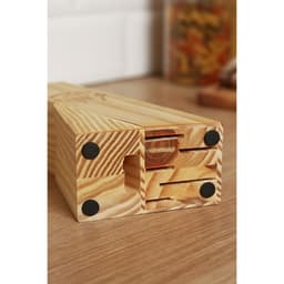 Подставка для ножей Cooking time, 11×6×20 см