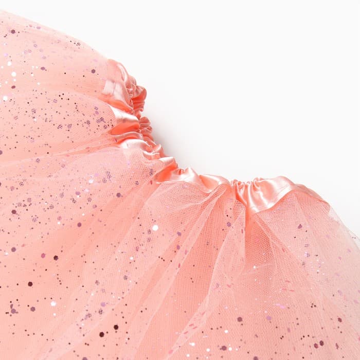 Юбка детская KAFTAN «Сияние», пудровая, 30 см