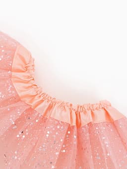 Юбка нарядная для девочки KAFTAN «Звездочки», пудровый, 17 см, рост 86-104 см
