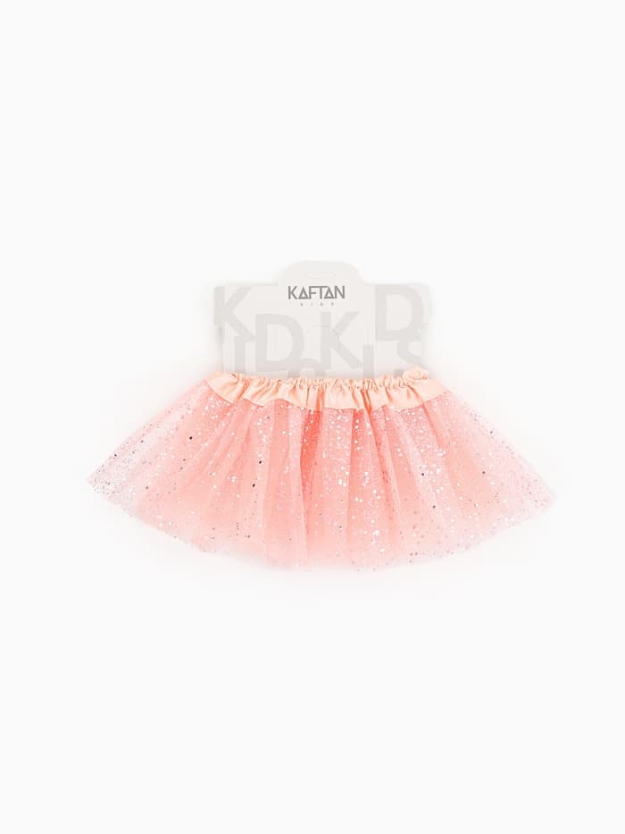 Юбка нарядная для девочки KAFTAN «Звездочки», пудровый, 17 см, рост 86-104 см