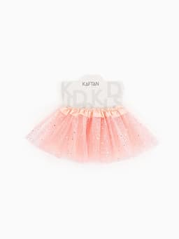 Юбка нарядная для девочки KAFTAN «Звездочки», пудровый, 17 см, рост 86-104 см
