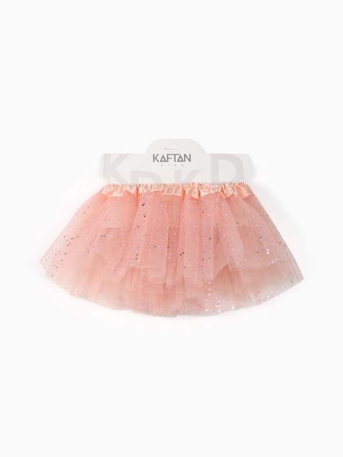 Юбка нарядная для девочки KAFTAN «Звездочки», пудровый, 17 см, рост 86-104 см