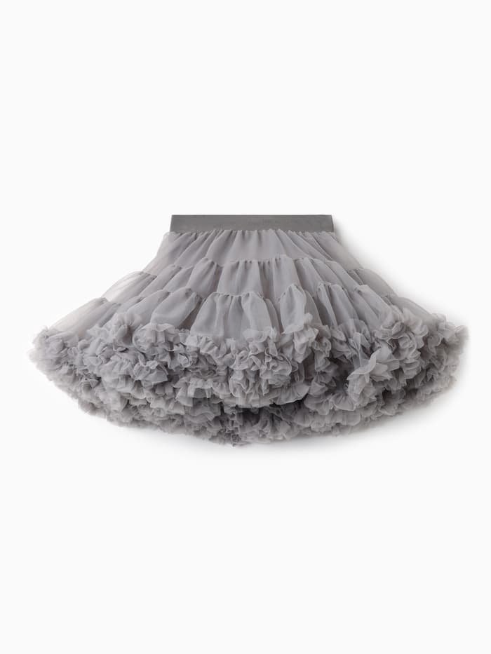 Юбка нарядная для девочки KAFTAN размер 28, серая, рост 86-92 см