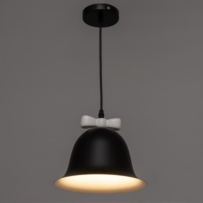 Светильник «Микки» Е27 40 Вт белый черный 23×23×19-119 см BayerLux