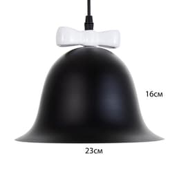 Светильник «Микки» Е27 40 Вт белый черный 23×23×19-119 см BayerLux