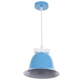 Светильник «Микки» Е27 40 Вт голубой белый 23×23×19-119 см BayerLux