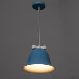 Светильник «Микки» Е27 40 Вт голубой белый 23×23×19-119 см BayerLux