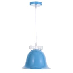 Светильник «Микки» Е27 40 Вт голубой белый 23×23×19-119 см BayerLux