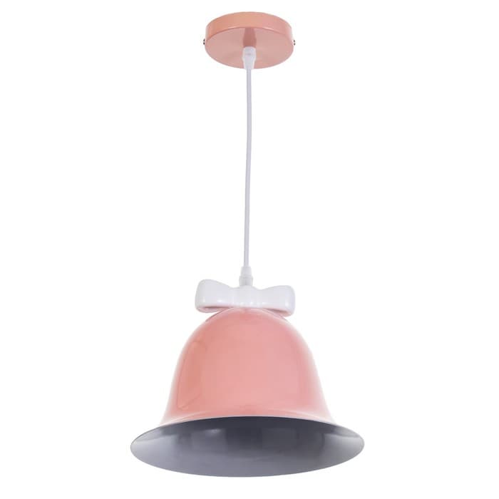 Светильник «Микки» Е27 40 Вт розовый белый 23×23×19-119 см BayerLux