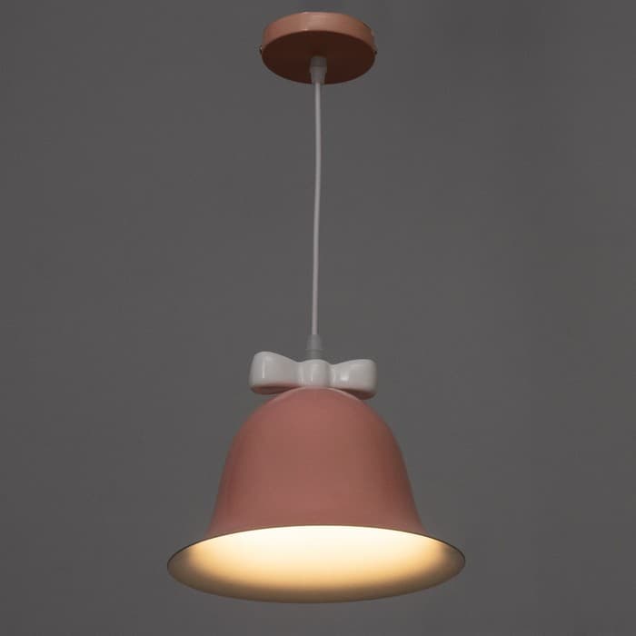 Светильник «Микки» Е27 40 Вт розовый белый 23×23×19-119 см BayerLux