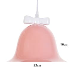 Светильник «Микки» Е27 40 Вт розовый белый 23×23×19-119 см BayerLux