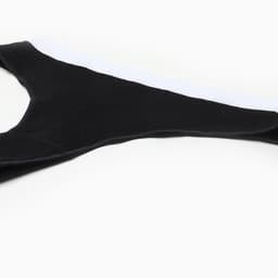 Трусы женские бразильяно MINAKU рубчик, набор 3 шт., размер 48-50, чёрные