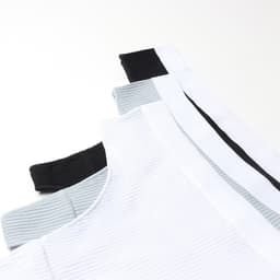 Трусы женские бразильяно MINAKU в рубчик, набор 3 шт., размер 48-50, белые, серые, чёрные