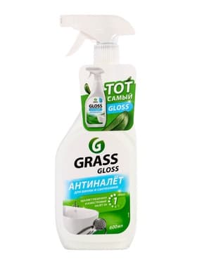Чистящее средство Grass Gloss АНТИНАЛЕТ, спрей, для сантехники, 600 мл