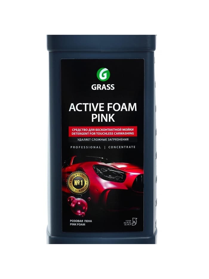 Активная пена Grass Pink розовая пена, 1 л (1:60-1:125)