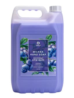 Жидкое крем-мыло Grass Milana, черника в йогурте, 5 л