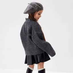 Кардиган для девочки KAFTAN, серый, размер 26 (80-86 см)