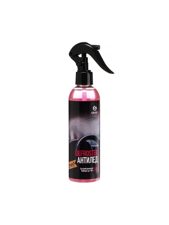Размораживатель стёкол Grass антилёд, триггер, 250 мл