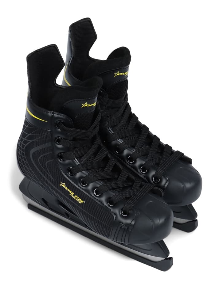 Коньки хоккейные Winter Star Powerplay Yellow, размер 44