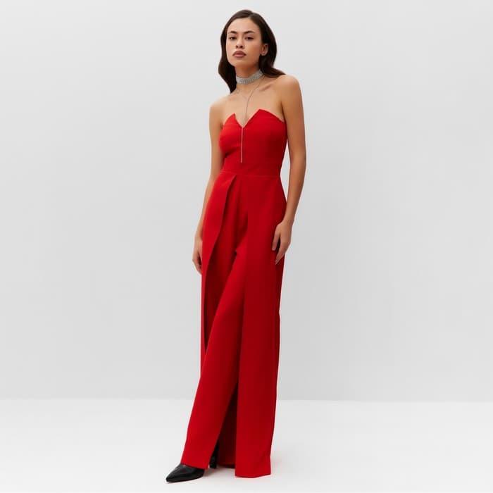 Комбинезон женский MIST Celebration, размер 48, красный