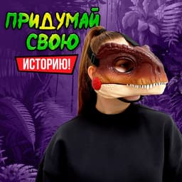 Интерактивная маска динозавра «Раптор», звуковые эффекты, работает от батареек