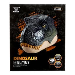 Интерактивный шлем динозавра «Тираннозавр», свет, звук, работает от батареек