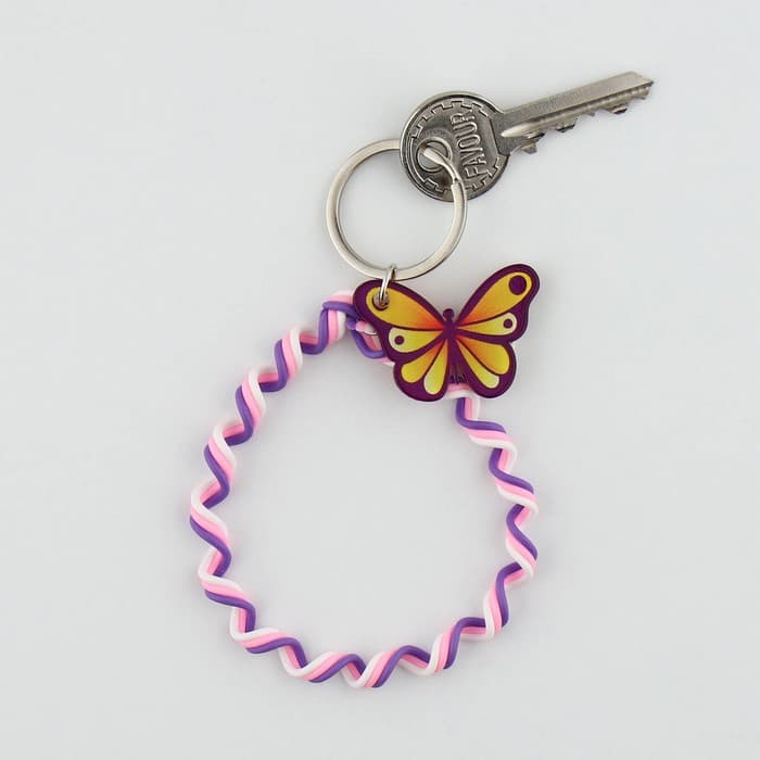 Брелок для ключей детский, обвес на сумку «Самая яркая», 15×6 см