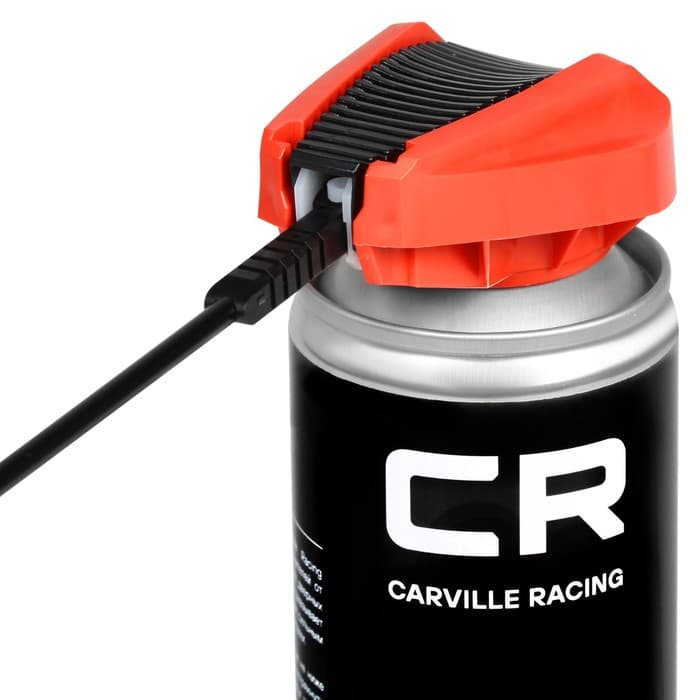 Смазка Carville Racing, адгезионная, синтетическая, аэрозоль, распылитель 2в1, 400 мл
