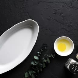 Селёдочница Добрушский завод «Идиллия», 25×13 см, фарфор, белая