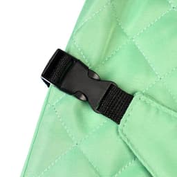 Шезлонг детский, кресло - качалка с игрушками для новорождённых «Крошка Я», зелёный