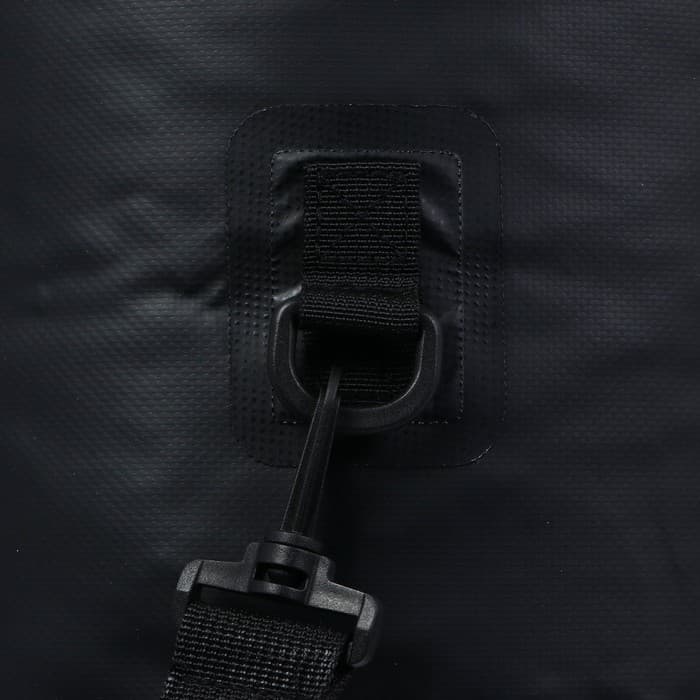 Гермомешок YUGANA, ПВХ, водонепроницаемый 40 л, один ремень, черный