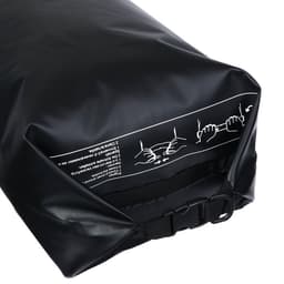 Гермомешок YUGANA, ПВХ, водонепроницаемый 40 л, один ремень, черный